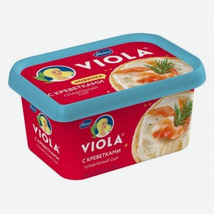 Сыр плавленый Viola с креветками 35%, 400 г